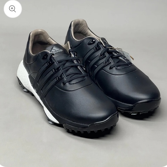ADIDAS *NEW in BOX* Golf Shoe TOUR360 Men’s Black Leather GZ3158 - Picture 1 of 12